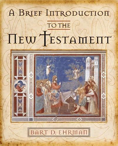 A brief introduction to the New Testament - 9780195161236