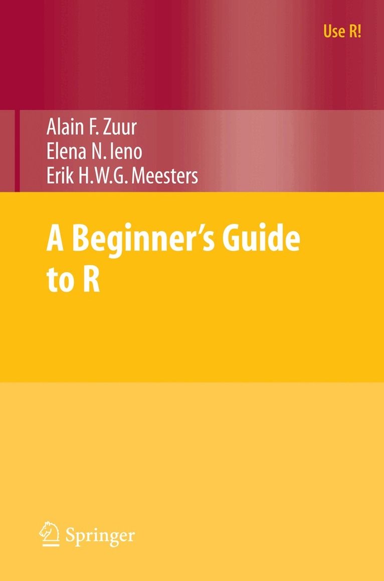 A beginner's guide to R - 9780387938363