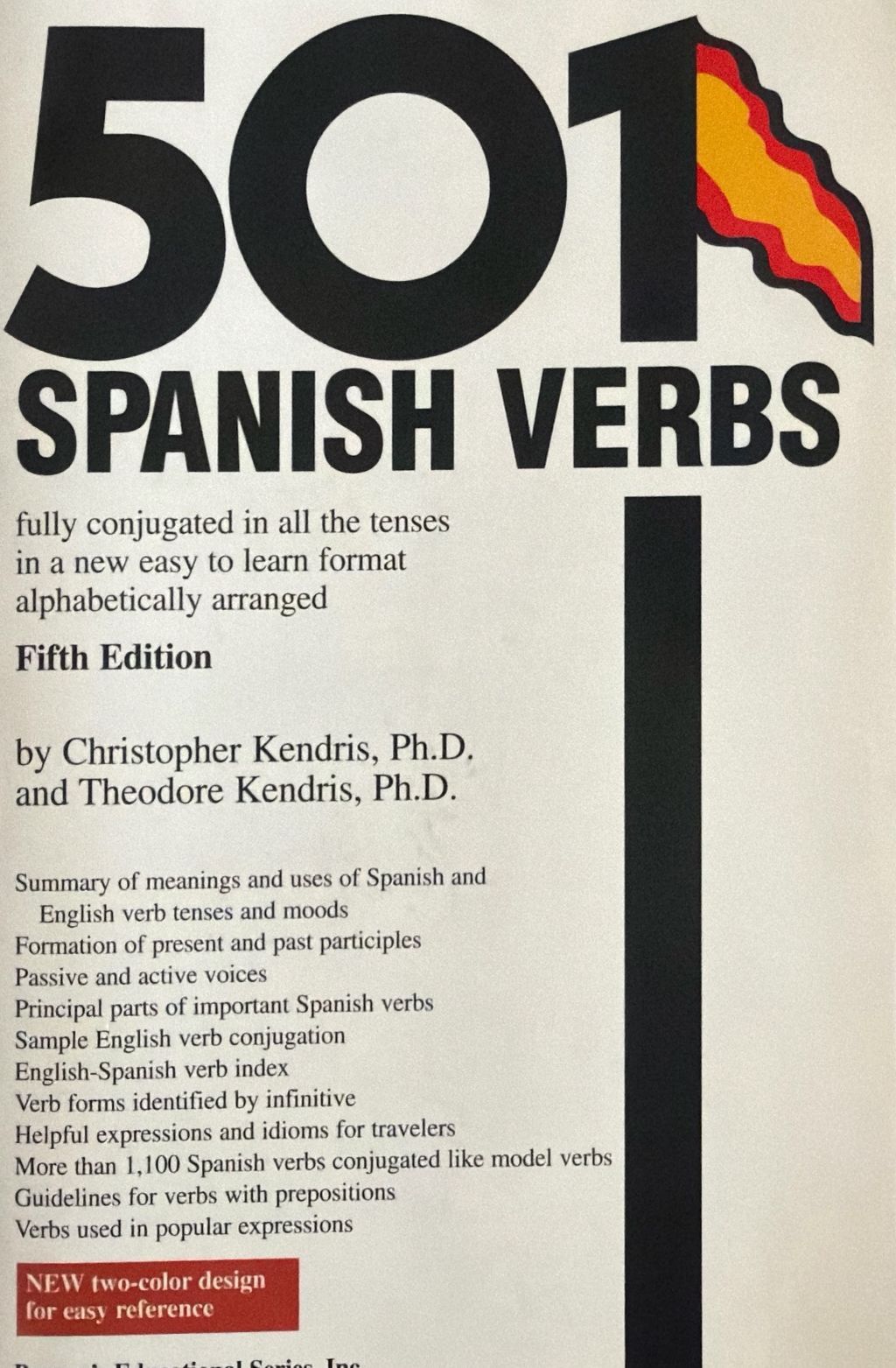 501 Spanish Verbs - 9780764124280