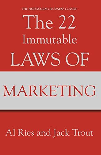 22 immutable laws of marketing - 9781861976109
