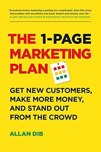 1-Page Marketing Plan - 9781989025017