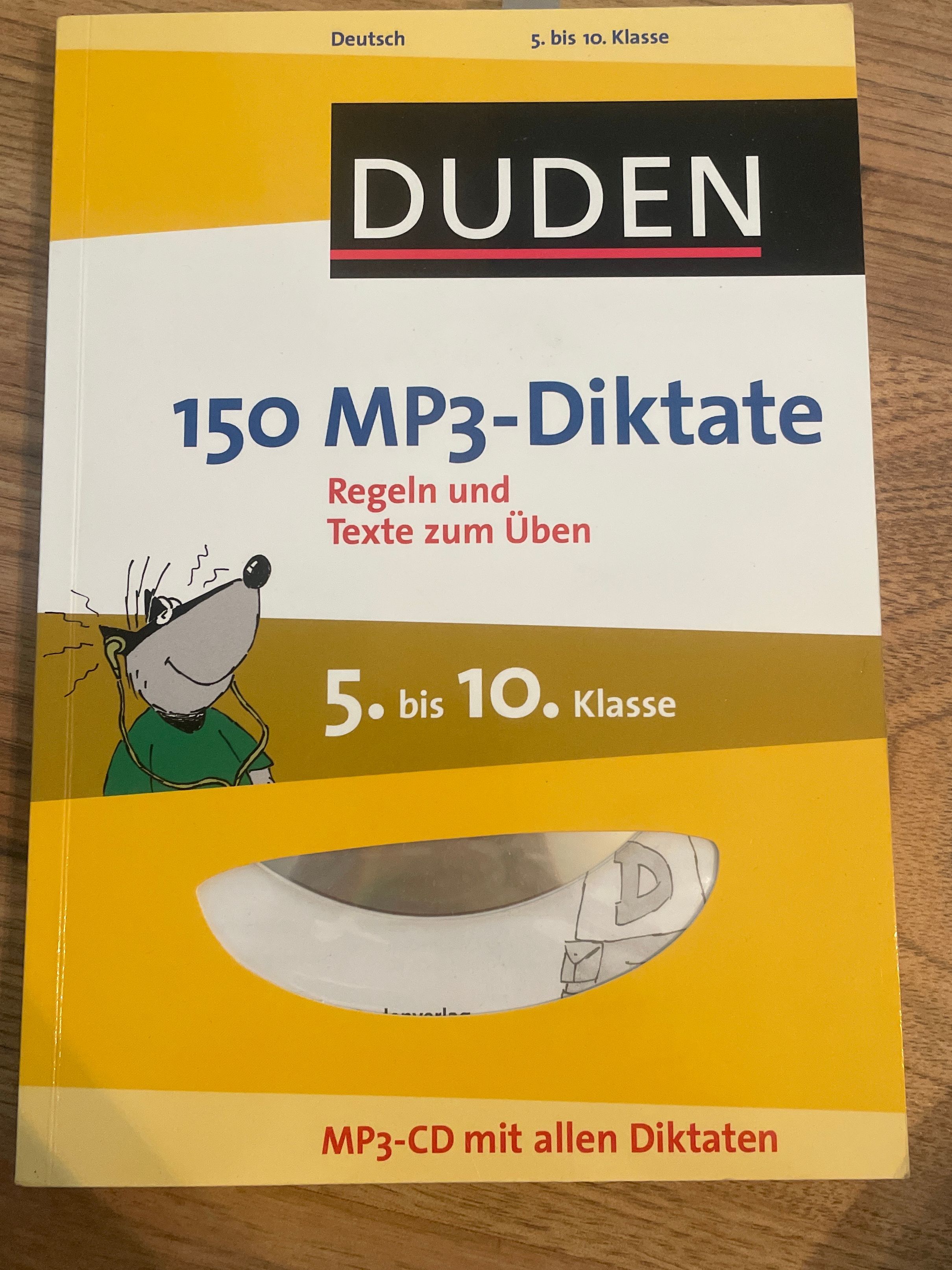 150 MP3-Diktate 5. bis 10. Klasse: Regeln und Texte zum ben (Duden - 150 bungen) - 9783411728039