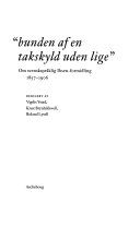 "Bunden af en takskyld uden lige" : om svenskspråklig Ibsen-formidling 1857-1906 - 9788203190667