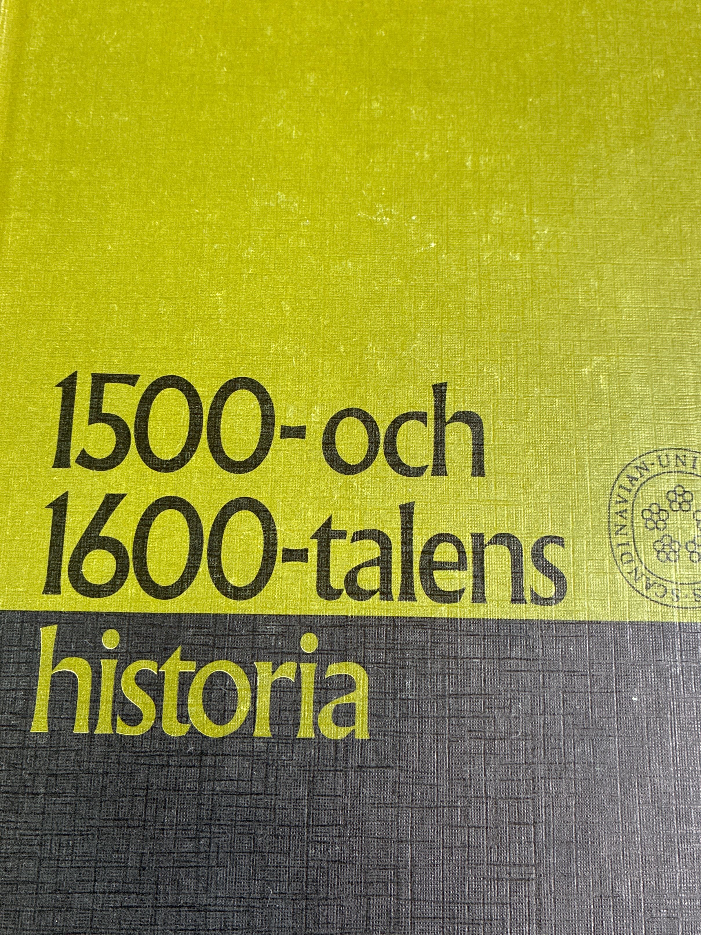 1500- och 1600-talens historia - 9789124687694