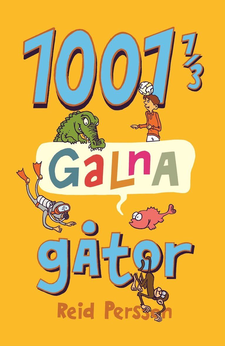 1001 1/3 galna gåtor - 9789155254018