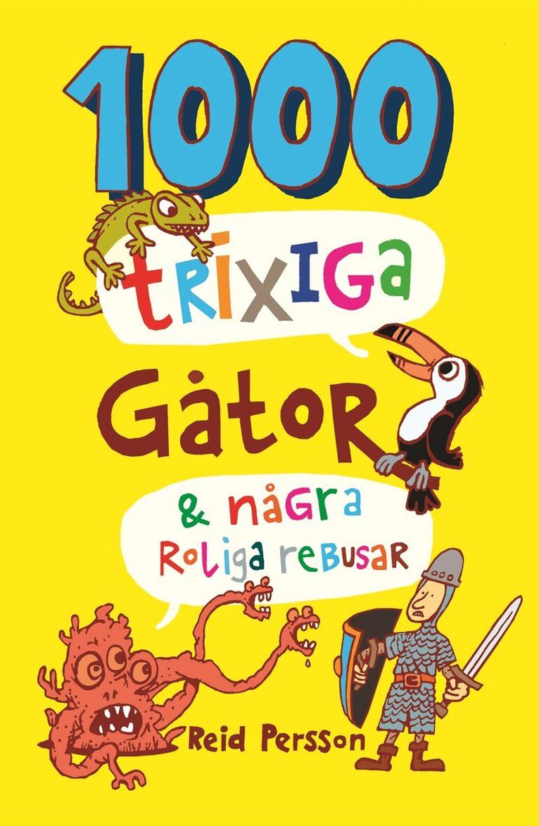 1000 trixiga gåtor & några roliga rebusar - 9789155254933