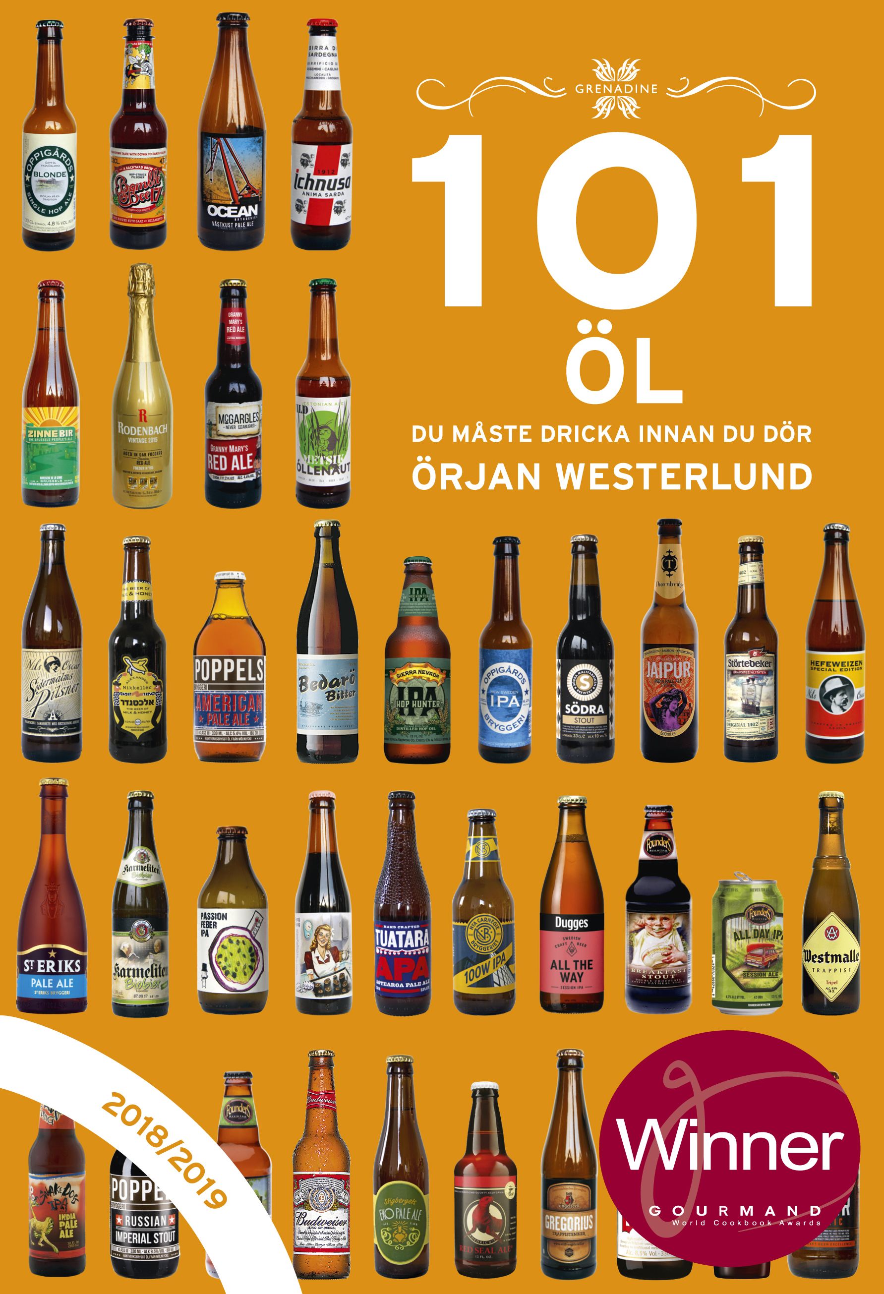 101 öl du måste dricka innan du dör 2018/2019 - 9789188397218
