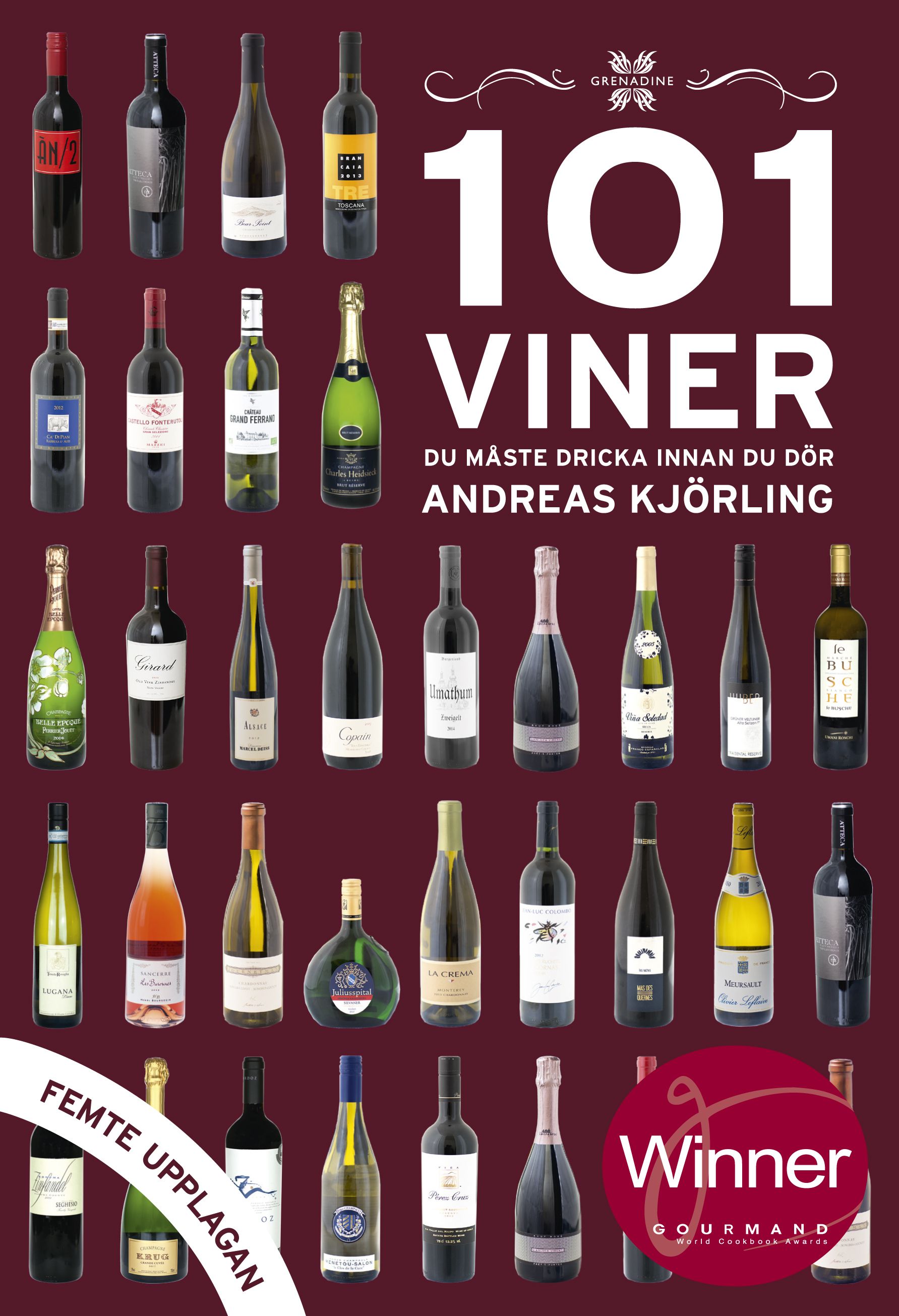 101 viner du måste dricka innan du dör - 9789188397249