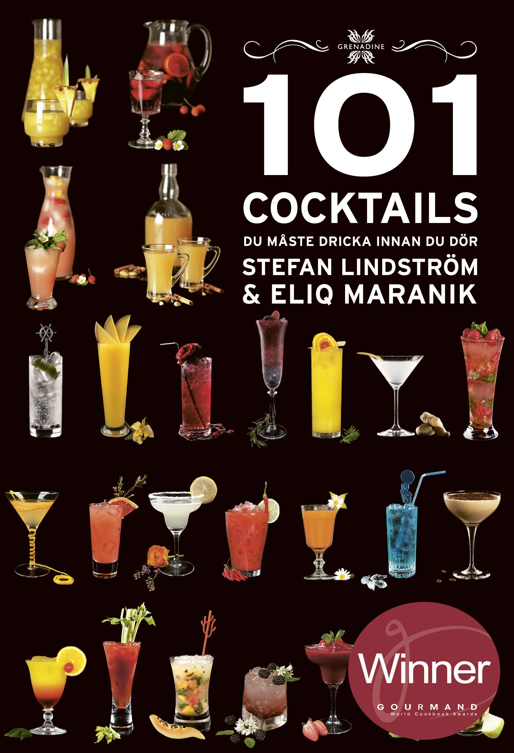 101 Cocktails du måste dricka innan du dör - 9789188397317