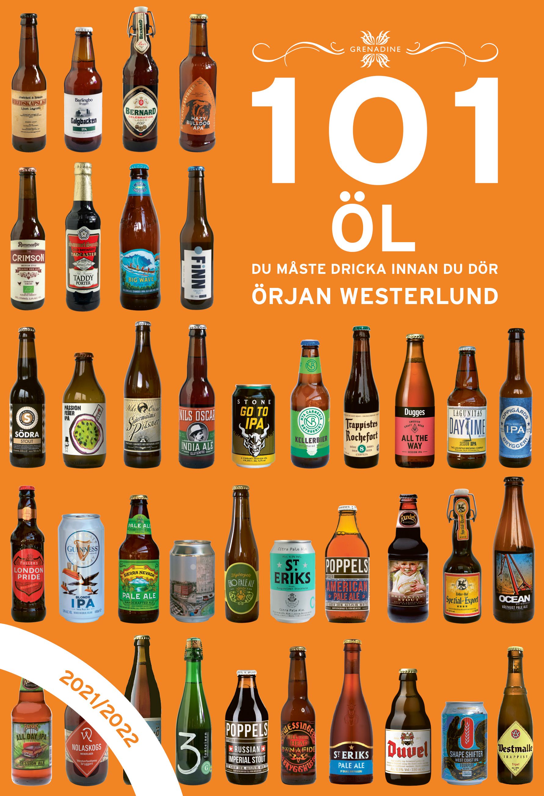 101 öl du måste dricka innan du dör 2021/2022 - 9789188397706