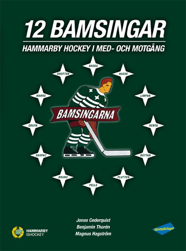 12 Bamsingar : Hammarby Hockey i med- och motgångar - 9789188483447