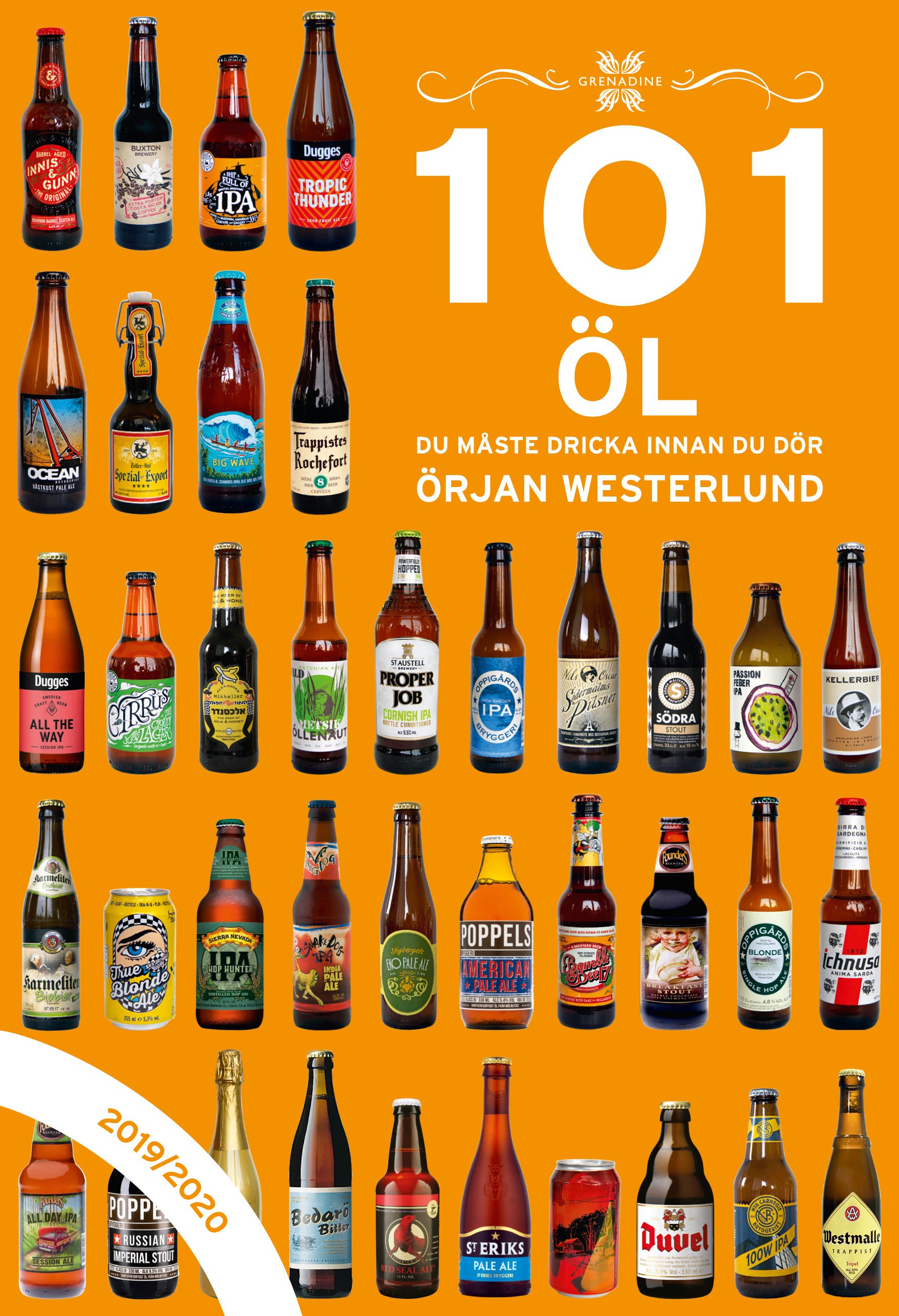 101 öl du måste dricka innan du dör 2019/2020 - 9789188639387