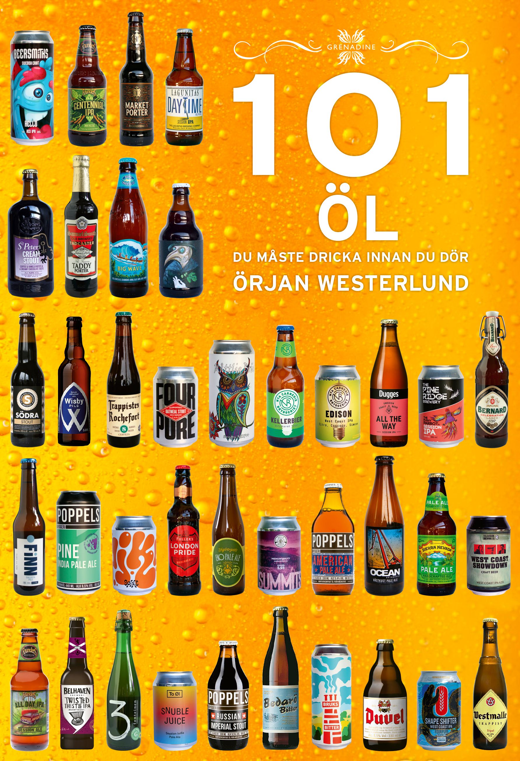 101 öl du måste dricka innan du dör - 9789189722170